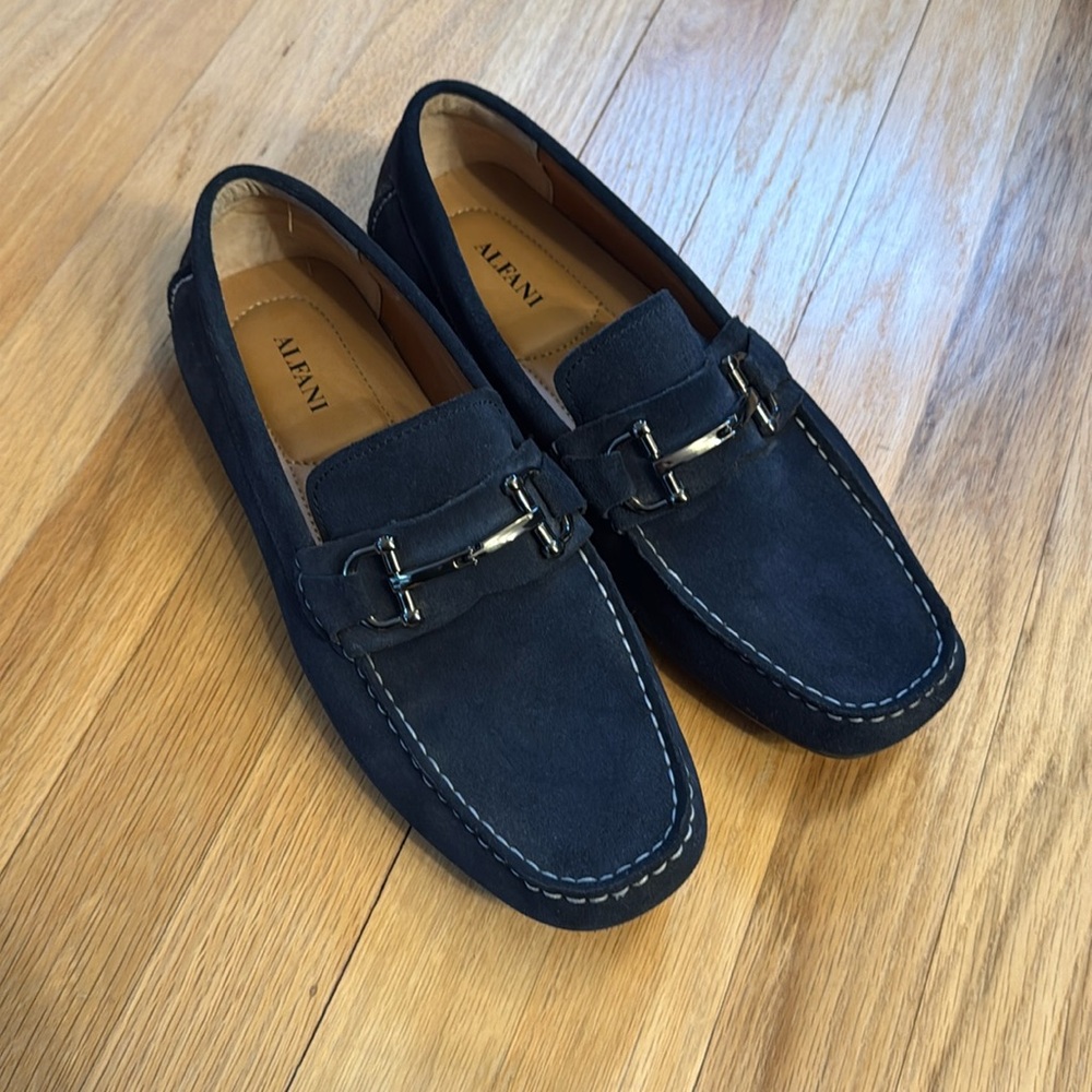 Alfani James Navy Loafers